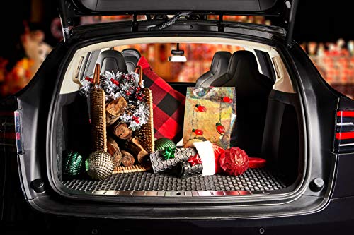 TOUGHPRO Cargo/Trunk Mats Accessories for Honda Odyssey (3rd Row Fold Down) All Weather Heavy Duty (Made in USA) Black Rubber 2018 2019 2020 2021 2022 2023 2024 2025 2026