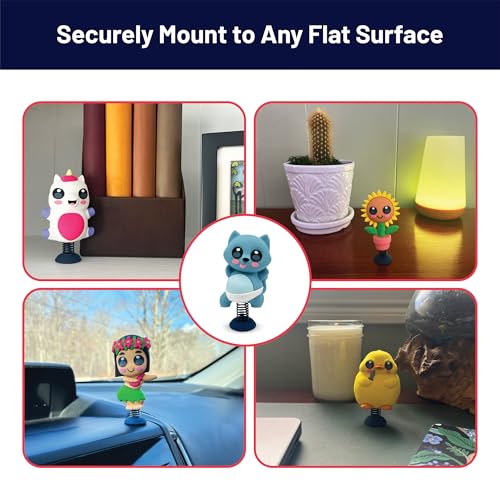 Dancing Cat Dashboard Dancer – Cute and Hilarious Bobblehead Cat in Tighty Whities with Tongue Out – Funny Car Dashboard Toy – Soft Plastic with Adhesive Pad for Cat Lovers - style: Cat Dancer