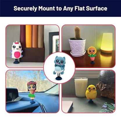 Dancing Cat Dashboard Dancer – Cute and Hilarious Bobblehead Cat in Tighty Whities with Tongue Out – Funny Car Dashboard Toy – Soft Plastic with Adhesive Pad for Cat Lovers - style: Cat Dancer