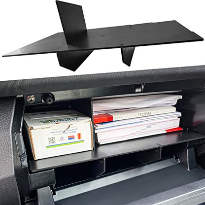 Glove Box Dividers Organizer Compatible with Toyota Tacoma Accessories 2016 2017 2018 2019 2020 2021 2022 2023, Interior Insert Dividers Storage