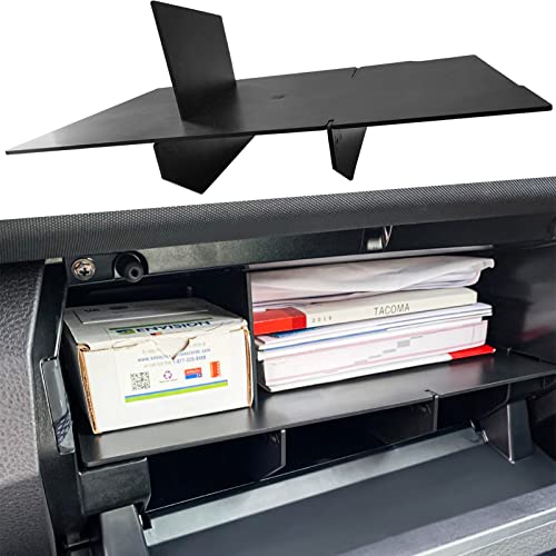 Glove Box Dividers Organizer Compatible with Toyota Tacoma Accessories 2016 2017 2018 2019 2020 2021 2022 2023, Interior Insert Dividers Storage