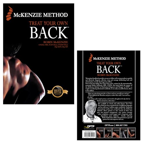OPTP Back Pain Package: Includes Original McKenzie SuperRoll - USA-Made Low Back Lumbar Pillow for Office Chairs and Car Seats, and Treat Your Own Back, 9th Edition, By Robin McKenzie. - style: SuperRoll and Treat Your Own Back Book