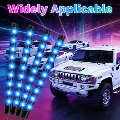 Car Interior Lights, 5V LED Strip Lights with USB Adapter, Ambient Car Lighting Kit, App & Remote Control Music Sync Color Change Strip Lights for SUVs & Trucks (48LED Beads) - color: USB Adapter(48LED Beads)