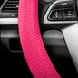 FH Group Universal Fit Silicone Snake Pattern with Massaging Grip Steering Wheel Cover fits most Cars, SUVs, Trucks, and Vans Magenta - color: Magenta