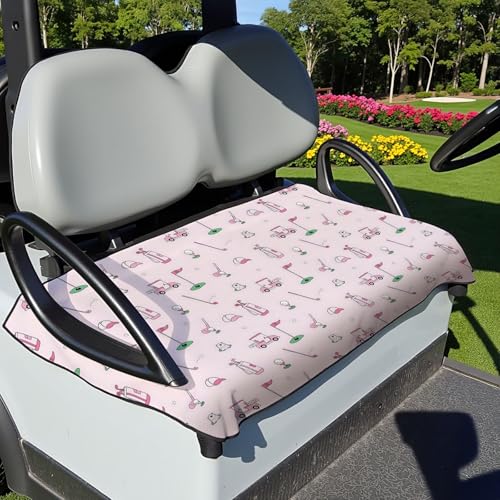 Golf Cart Seat Covers Golf Cart Seat Towel Blanket Group - color: Pink Golf