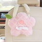 Cute Cartoon Car Tissue Box Holder - Soft Plush Hanging Car Accessories for Women, Universal Auto Seat Back Organizer with Easy Pull-Out Design (Pink) - color: Pink