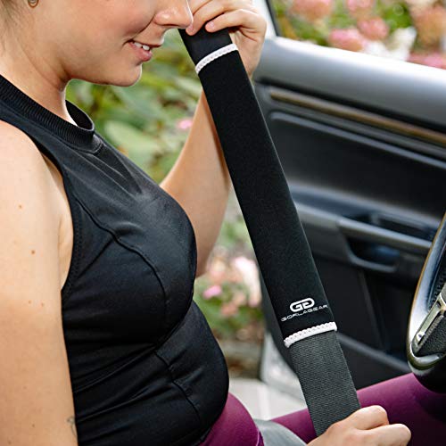 Gorla Gear 2 Pack Black Premium Universal Fit Waterproof Stain Resistant Car Seat Cover Neoprene Non-Slip Bucket Seat Dog Sweat Proof Protector Save Your Leather Cloth Seats Automotive Van Truck SUV - color: 2 Pack Black