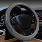 Car Steering Wheel Cover, Anti-Slip, Safety, Soft, Breathable, Heavy Duty, Thick, Full Surround, Sports Style (Gray) - color: Gray