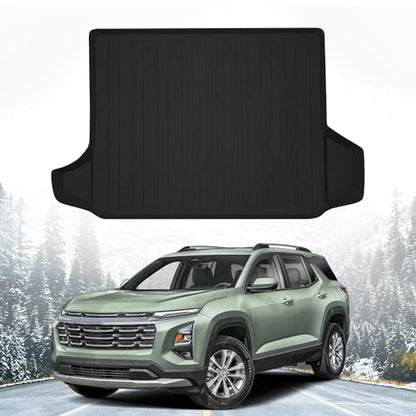 Premium Cargo Liner for Chevrolet Equinox SUV 2018-2026 - 100% Protection - Custom Fit Car Trunk Mat - Easy-to-Wash & All-Season Black Cargo Mat - 3D Shaped Laser Measured Trunk Liners for GMC Terrain