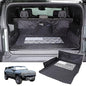 All-Protection Cargo Mat Liner for Hummer EV Accessories Rear Trunk Floor Mat Cargo Liner for Dogs for Hummer EV SUV 2024 2025 2026 Heavy Duty 3D Nonslip Waterproof Protect (SUV/American Flag) - style: SUV/American Flag