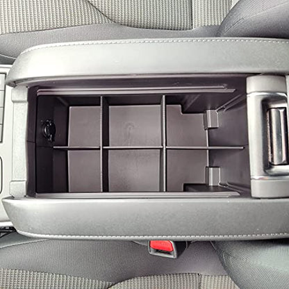 Center Console Organizer for Toyota Highlander (2020-2026) - Made in USA - NOT for Grand Highlander - SLX175 - size: Highlander 2020-2026