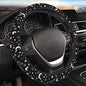 Moon Space Steering Wheel Cover Neoprene Universal 15 Inches Car Steering Wheel Protector for Women Men
