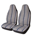 Baja Blanket Bucket Seat Cover for Car, Truck, Van, SUV - Airbag Compatible (2PCS Blue) - color: Blue