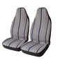 Baja Blanket Bucket Seat Cover for Car, Truck, Van, SUV - Airbag Compatible (2PCS Blue) - color: Blue