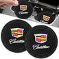 Car Cup Holder Coaster for Cadillac Escalade CT4 CT5 CT6 ATS CTS SRX XT5 Cupholder Coaster Interior Accessories 2.75in 2Pieces Black - color: Black-02