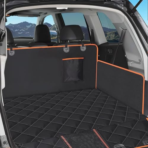 Cargo Liner for Dogs, Waterproof Pet Cargo Cover Dog Seat Mat for SUVs Sedans Vans, Non-Slip, Large Size Universal Fit, Black (Cargo-Liner)