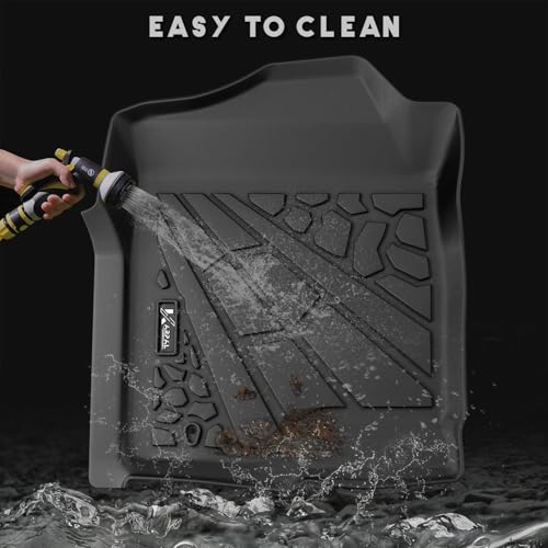 KARPAL Floor Mats for 2001-2007 Chevy Silverado/GMC Sierra 1500/2500/3500 (Only Fit Extended Cab Classic Body Style), All-Weather TPE Custom Fit Floor Liners Car Accessories - style: 2001-2007 | For Chevy Silverado Extended Cab| 1st & 2nd Row