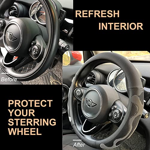 Comfy Grip Steering Wheel Cover, Anti-Slip Design, Universal 14.5-15 Inch(Silicone Gray) - color: 4.Gray, size: Medium(Standard) Size[14 1/2''-15'']