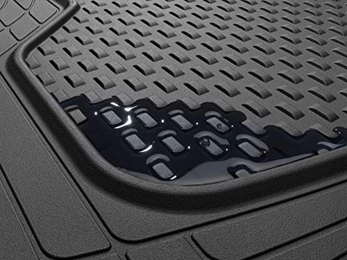 WeatherTech Universal Trim to Fit All Weather Cargo Mat for SUV Floor and Car Trunk Liner, Black - color: Black