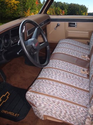 Universal Baja Saddle Blanket Bench Full Size Seat Cover Fits Ford, Chevrolet, Dodge, and Full Size Pickup Trucks (Brown) - color: Brown