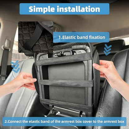 Center Console Armrest Cover for Nissan Pathfinder 2022 2023 2024 2025 2026 Fully Covered Anti-Scratch Protector Interior Accessories - size: Compatible with Nissan Pathfinder 2022-2026