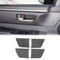 Toyota Tundra/Sequoia 2022-2024 Non-Marking Car Door Bowl Protector - Real Carbon Fiber 3D Sticker, Scratch Protective Film - size: Inner Door Handle Bowl Sticker