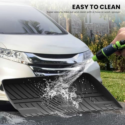 LASFIT Trunk Mat for Honda Odyssey 2018-2026, Custom Fit Cargo Mat, Waterproof All Weather, Kid & Pet Friendly, Easy Clean for Family Use - style: 7）For Honda Odyssey| 2018-2026 | Trunk Mat