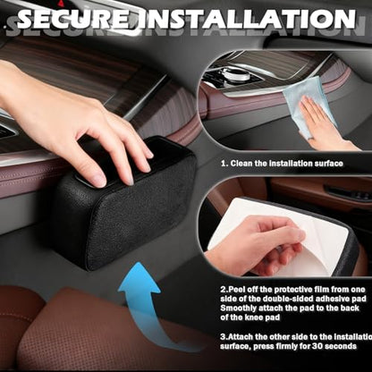 2026 New Car Knee Cushion,Soft Car Door Armrest Pads with Storage Slot for Avoiding Knee Collisions & Fatigue,Universal Multi-use Cars Armrest Pad as Cars Storage Organizer