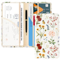 CoBak Car Registration and Insurance Holder - Vehicle Glove Box Car Organizer,Auto Truck Comparment Accessories Case with Magnetic Closure for Driver License,Cards - color: L-Butterfly Wonderland