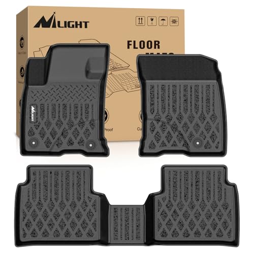 Nilight TPE Floor Mats for Lincoln Corsair (Gas Model) 2020 2021 2022 2023 2024 2025 All Weather Custom Fit Heavy Duty Floor Liners - color: 2020-2025 Lincoln Corsair|Gas Model