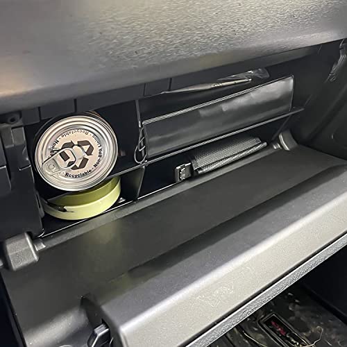 Glove Box Dividers Organizer Compatible with Toyota 4Runner Accessories 2010-2023 2024/ Lexus GX 460 (2010-2023) Insert Box ABS Secondary Storage