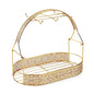 Coffee Mug Holder Mug Holders for Counter Coffee Rack Cup Holder Stand Dishes Organizer Steel Wire Rack Display Stand Service for Tea Cups - color: gold1