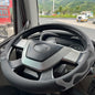 PINCTROT XL Size 17.5-18 Inch Comfy Grip Steering Wheel Cover for Semi Truck, Fits RV, Big Rig Trucker, 18 Wheeler and Classic Cars, Anti-Slip Design 17.5-18 Inch(Silicone Gray) - color: 4.Gray, size: Extra Large Size[17 1/2''-18'']