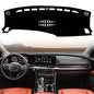 Dash Mat Cover Interior Dashboard Protection pad Compatible with Kia Carnival KA4 Minivan LE EX SX and SX Prestige 2022 2023 2024 Sunshade Glare UV Rays Protector (Black Trim) - color: Black Trim