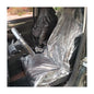 250PCS Disposable Car Protective Covers Set, Clear Plastic Seat Protectors w/Steering Wheel, Gear Shift & Handbrake Covers, Transparent Seat Cover for Car Truck Bus Airplane - color: 250 PCS