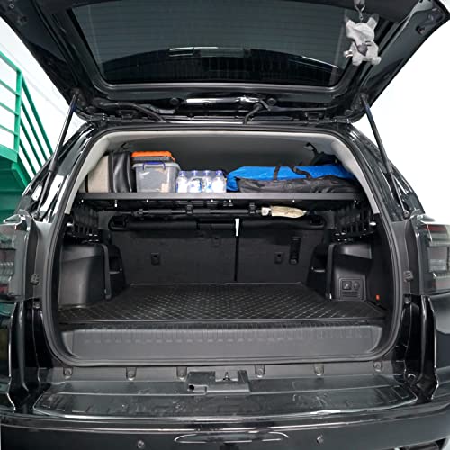 HIGH FLYING for Toyota 4Runner 2010-2024 Car Accessories Modular Storage Molle Panel System Trunk Shelf Luggage Carrier Cargo Racks Trunk Organizer Aluminum Alloy Whole Kit