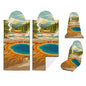 2 Pack Car Seat Towel Covers, Sweat Protector for Front Seats, Premium Thickened Microfiber with Tribal Sea Turtle, Breathable & Quick Dry, Slip-on Headrest Pocket for Gym, Beach, Running, Hot Spring - color: Hot Spring
