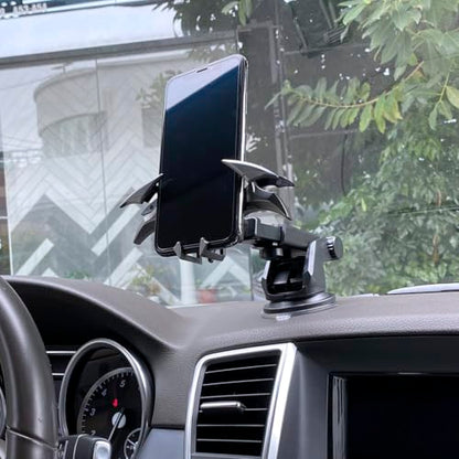 Alloy Material Unique Phone Holder Mount for Car Gifts for Men Bat Decorations Collectibles for Room Universal Vent/Dash/Windshield Gravity Automatic Locking Hands Free