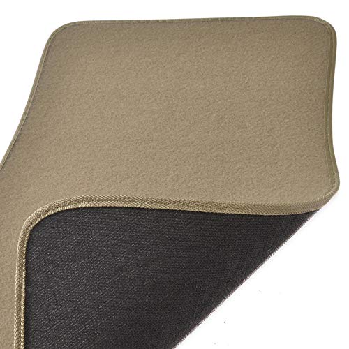 Motor Trend Premium Inter-Lock Backing Carpet Car Floor Mats - Front & Rear, Thick & Durable Auto Protection, Fits Most Cars Truck SUV Coupe Sedan