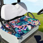 Golf Cart Seat Covers Golf Cart Seat Towel Blanket Group - color: Pink Floral 4 Pockets