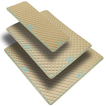FH Group F16501BEIGE-32 Deluxe Heavy Duty Faux Leather Diamond Pattern Multi-Purpose Beige Automotive Cargo Liner fits most Cars, SUVs, and Trucks, 32 inches - color: Beige, size: 40 x 32 Inches
