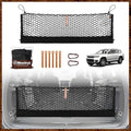 Truck Bed Cargo Net Trunk Netting Compatible with 2021-2025 2026 Jeep Grand Cherokee L (3-Row GCL) Accessories, Pickup Cargo Organizer SUV Sedan Storage Net w/Heavy Duty Carabiners - style: 2021+ Grand Cherokee L (3-Row)