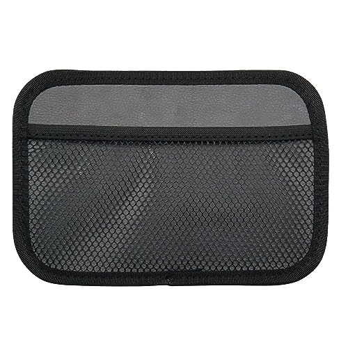 INNOLIFE Large Car Net Pocket Side Clutter Scattered Storage Phone Holder Strong Paste Organizer 8"x5.75" (1pcs L)