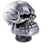 Skeleton Shifter Knobs Skull Gear Lever Handle Car Shift Head Fit Most Manual Automatic Transmission Vehicles, Silver - color: Silver