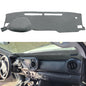 Dash Cover Mat Custom Fit for Toyota Tacoma 2016-2023, Dashboard Cover Pad Carpet Protector (Dark Gray) F94 - color: 16-22 DarkGray