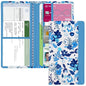 Car Registration and Insurance Holder, with Magnetic Closure for License, Cards and Documents, All Vehicle Needs and Car Accessories (Flower-Blue) - color: Flower-Blue