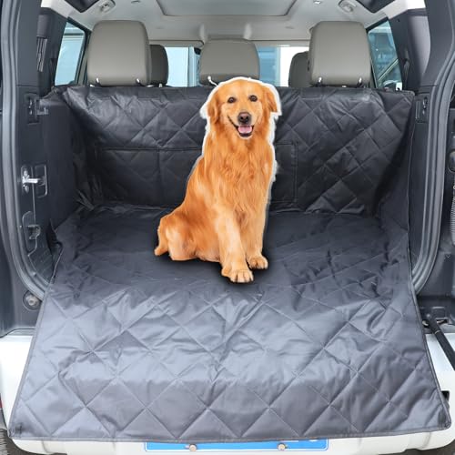 Pet Cargo Liner for 2020-2024 L@nd Rover Defender 110 Accessories, Waterproof & Nonslip Cargo Liner for Dogs, Dog Seat Cover Mat Backseat Protector (Style A)
