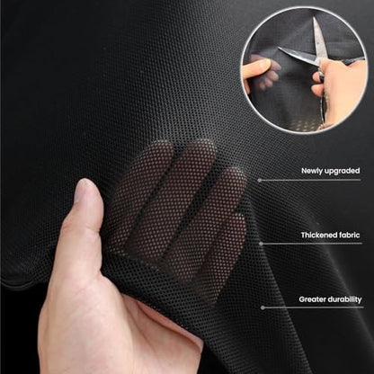 Car Tailgate Mesh Screen for SUV, CUV, MPV, Van, Ventilation Breathable and Anti-Mosquito Magnetic Mosquito Net Tailgate Essentials Car Camping Accessories - size: Half Wrap Tailgate Nets