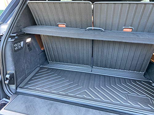 Premium Cargo Liner for BMW X7 2019-100% Protection - Custom Fit Car Trunk Mat - Easy-to-Wash & All-Season Black Cargo Mat - 3D Shaped Laser Measured Trunk Liners for BMW X7 2019-2025