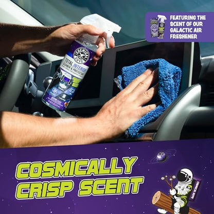 Chemical Guys Total Interior Cleaner & Protectant - (16 oz) All-in-One Car Interior Cleaner for Dash, Seats, Carpet, Glass, Vinyl, Leather, and Plastic - Galactic Scent